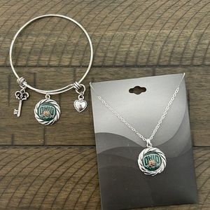 Ohio necklace & bracelet